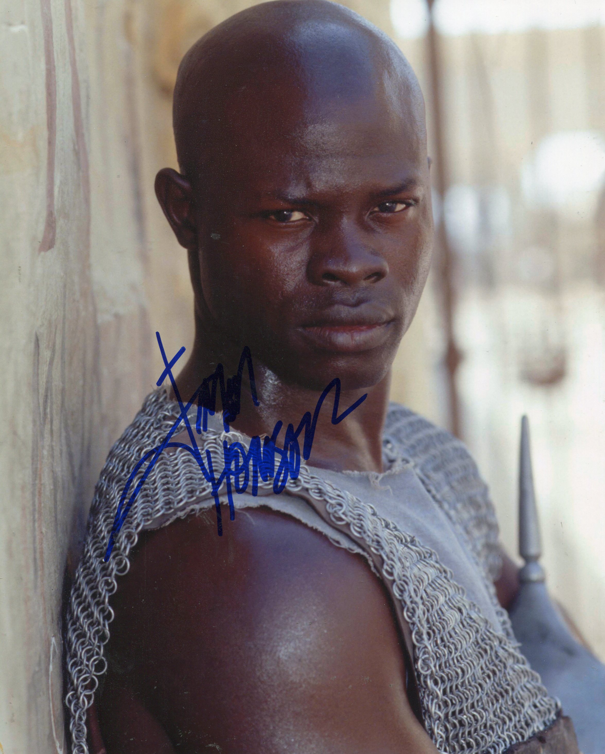 Djimon Hounsou Archives Movies & Autographed Portraits Through The