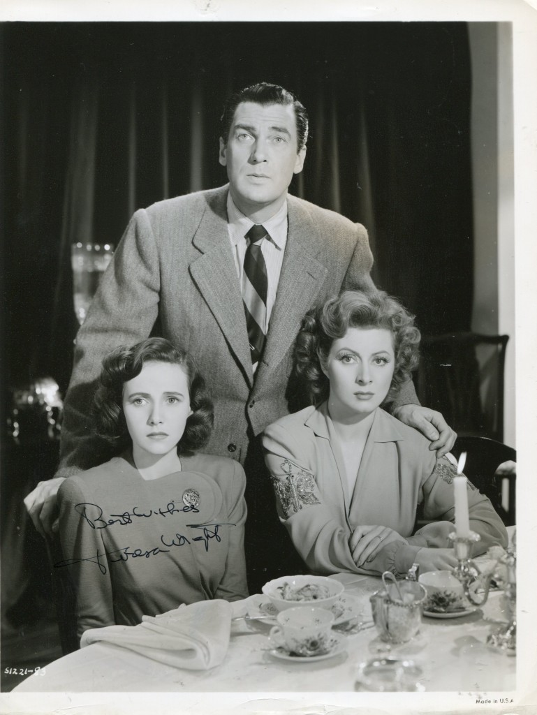 Teresa Wright with Walter Pidgeon & Greer Garson