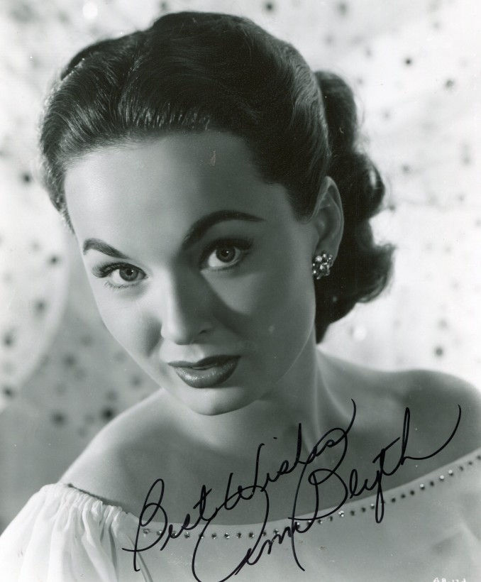 Ann Blyth Movies Autographed Portraits Through The Decades