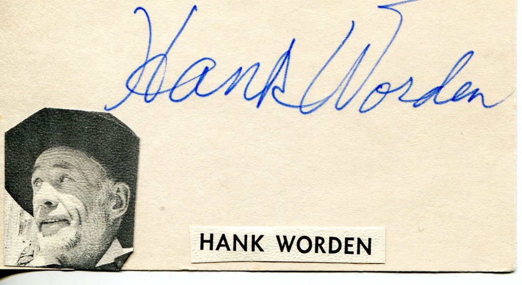 Hank Worden