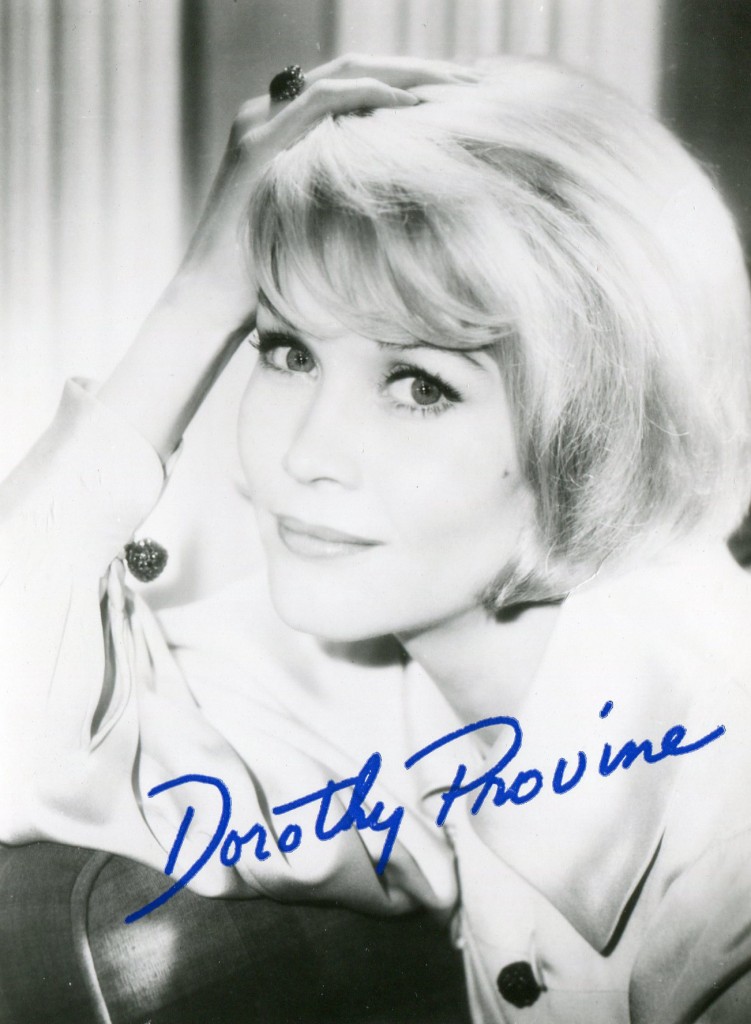 Dorothy Provine Movies Autographed Portraits Through The Decades