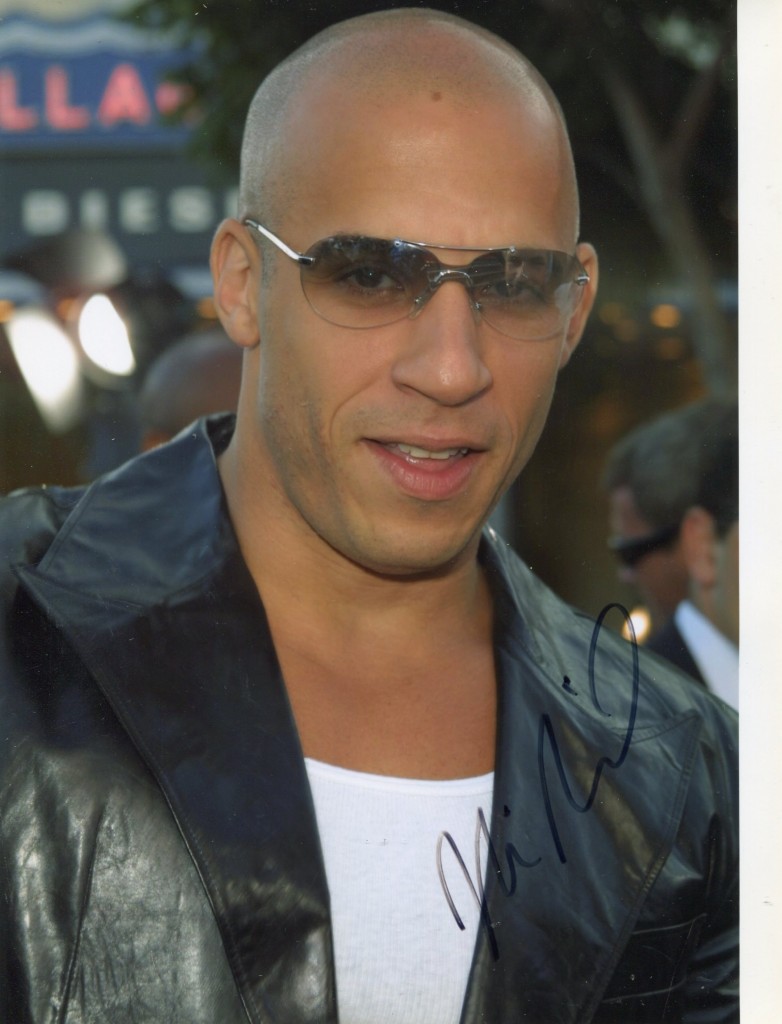 Vin Diesel - Movies & Autographed Portraits Through The Decades