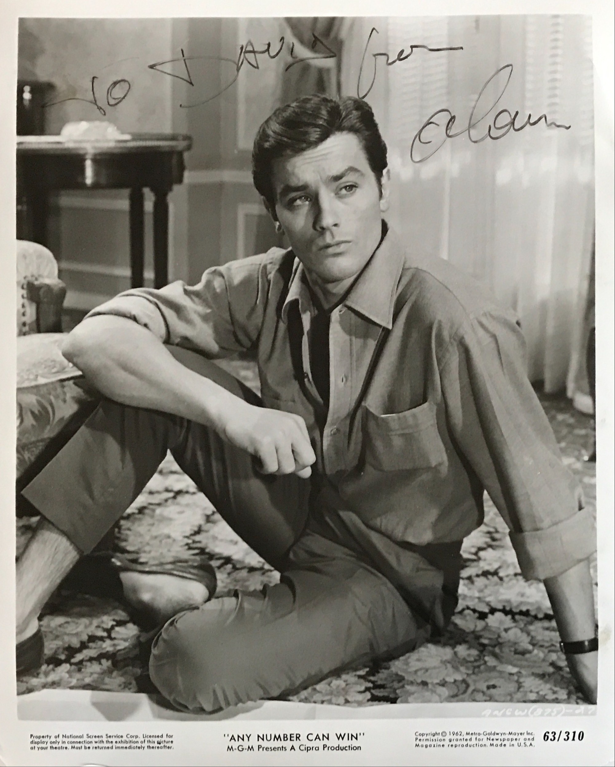 Alain Delon - Movies & Autographed Portraits Through The DecadesMovies