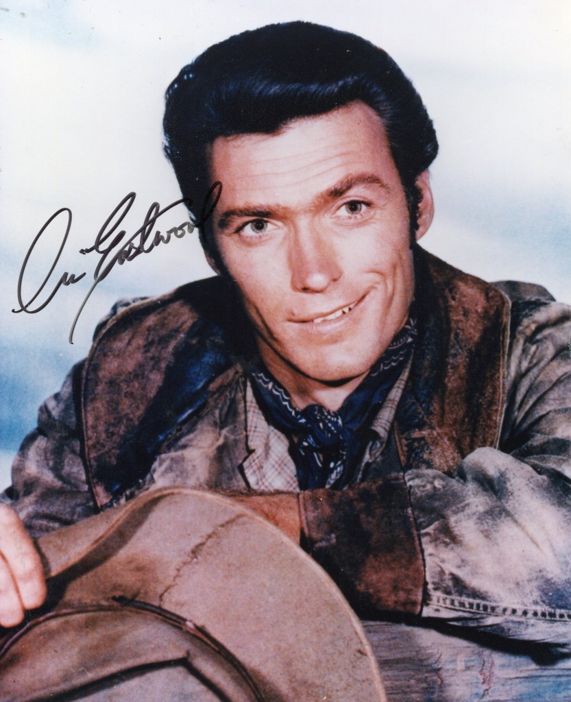 Clint Eastwood Movies Autographed Portraits Through The Decades
