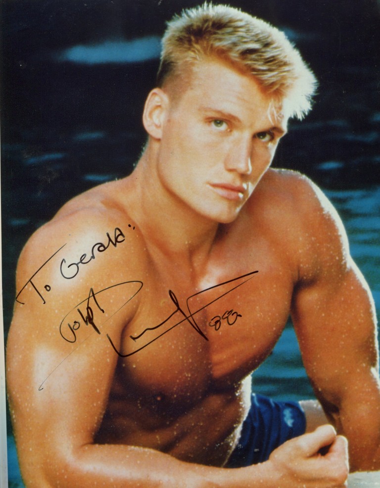 Dolph Lundgren Movies And Autographed Portraits Through The Decades 4187