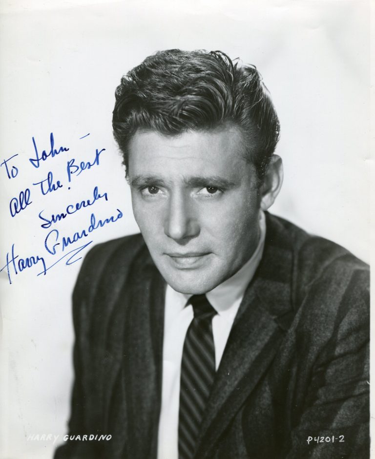 Harry Guardino - Movies & Autographed Portraits Through The Decades