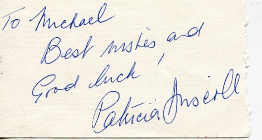 Patricia Driscoll – Movies & Autographed Portraits Through The Decades