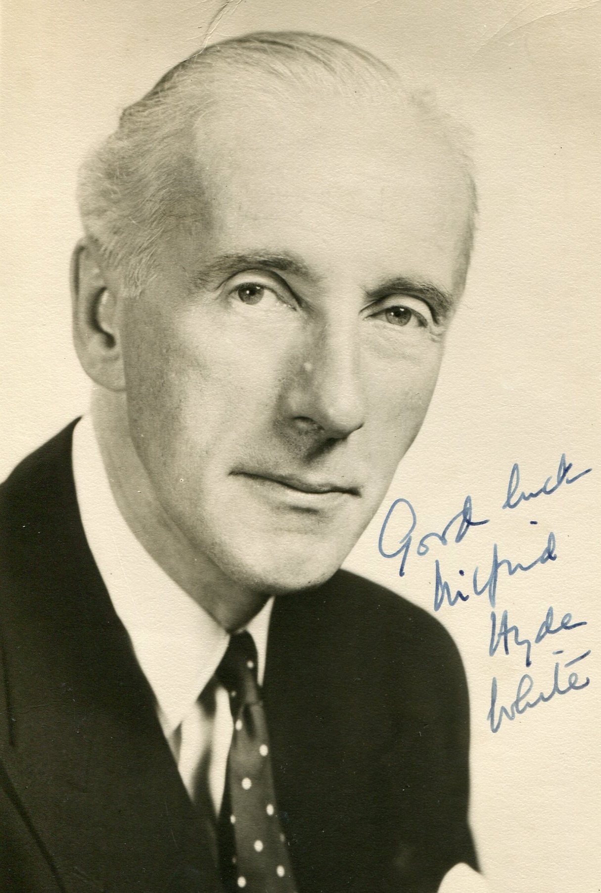 Wilfrid HydeWhite Movies & Autographed Portraits Through The Decades