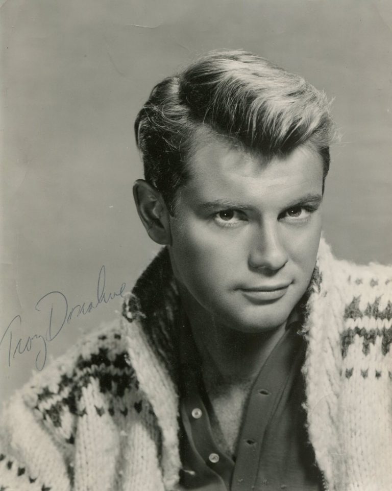 Troy Donahue Movies And Autographed Portraits Through The Decades