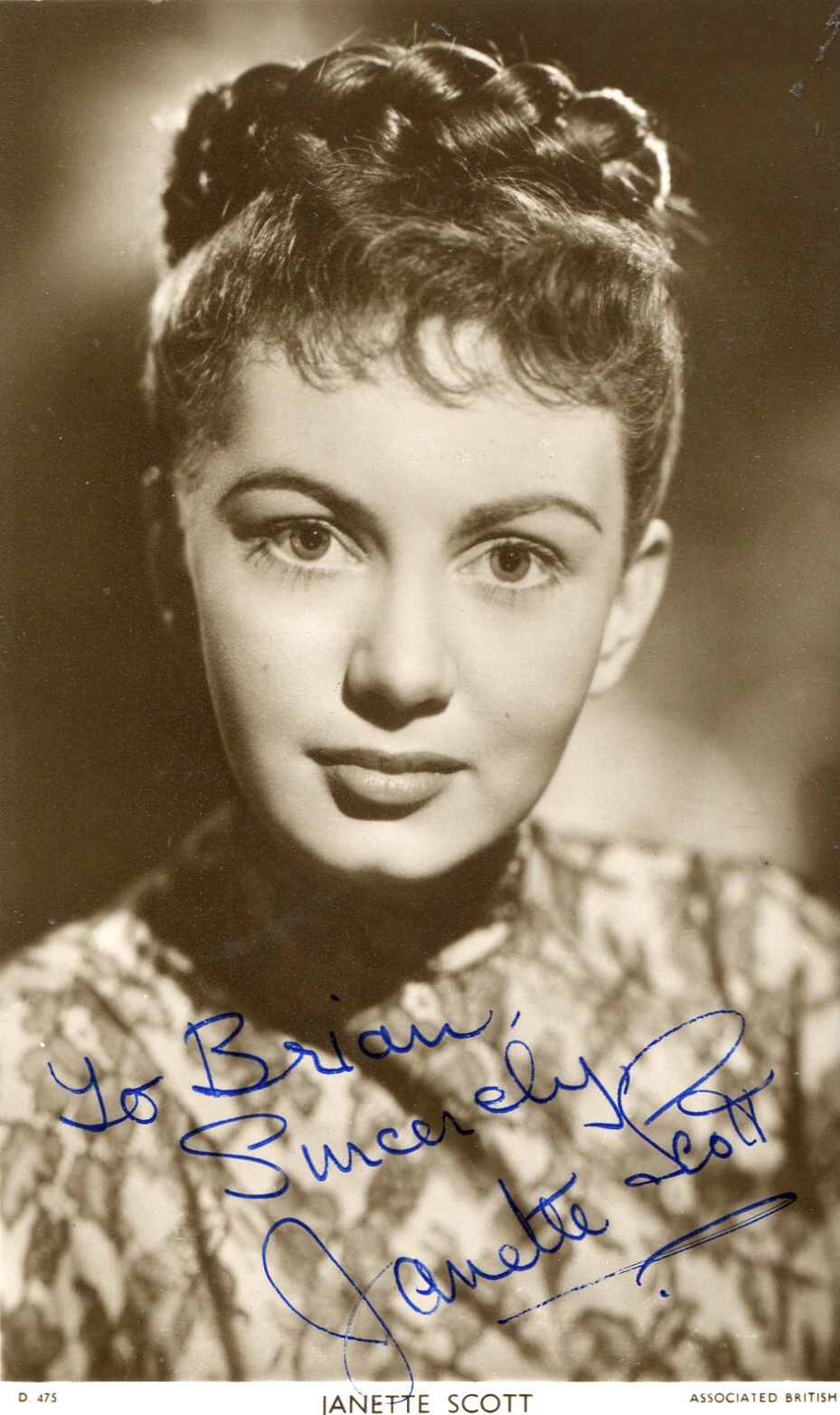 Janette Scott – Movies & Autographed Portraits Through The Decades