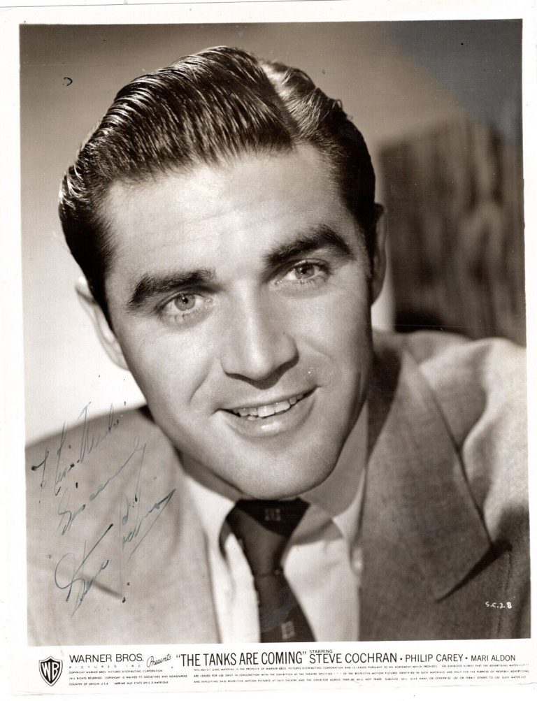 Steve Cochran – Movies & Autographed Portraits Through The Decades