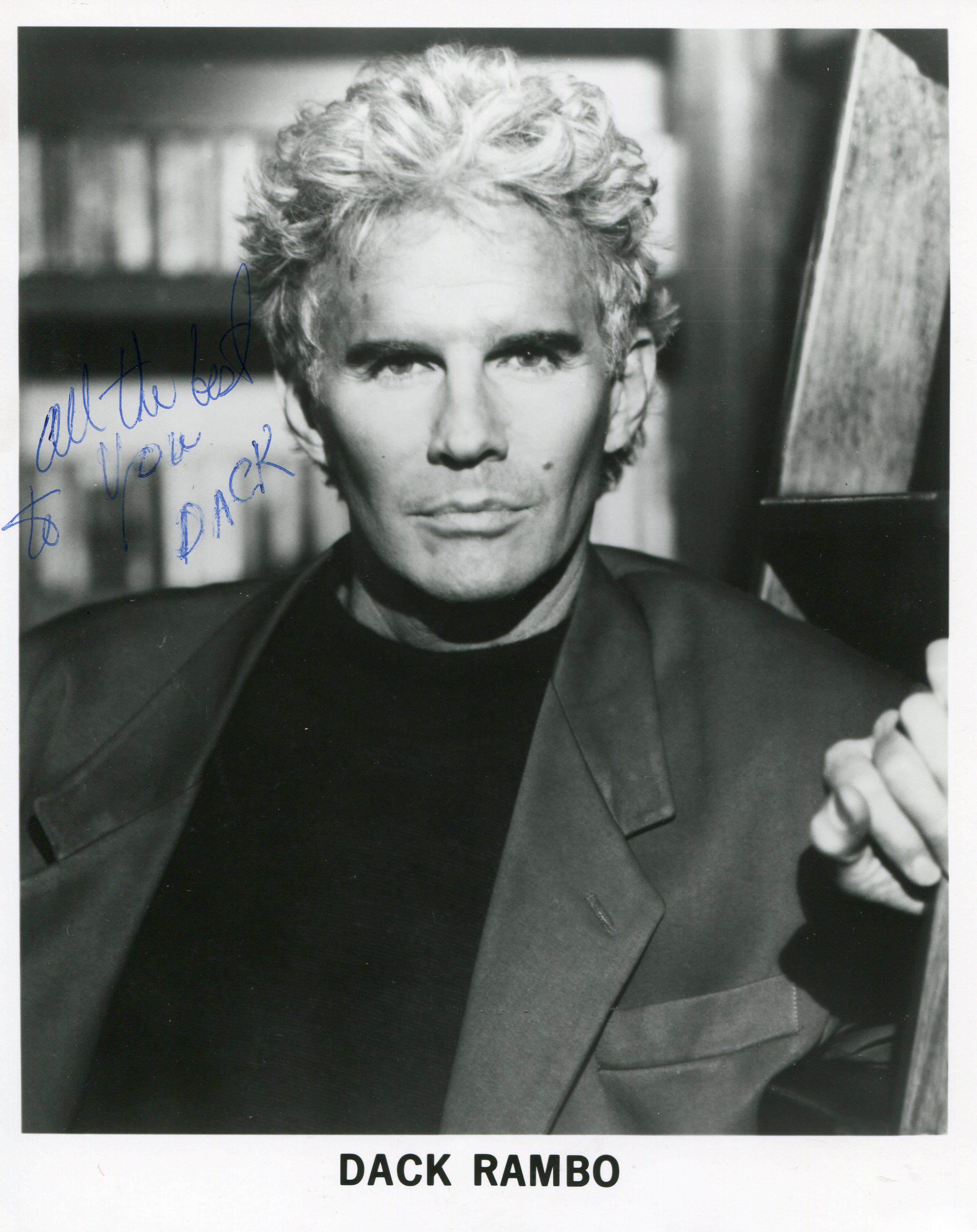 Dack Rambo – Movies & Autographed Portraits Through The Decades